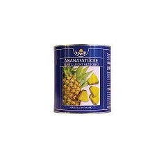 Ananás kúsky 3048 gr. LA PERLA