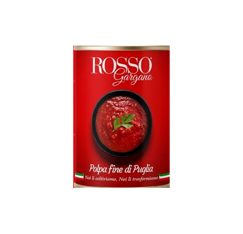 Drvené paradajky polpa 400gr. "ROSSO GARGANO"