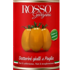 Lúpané paradajky žlté 400gr. "ROSSO GARGANO"