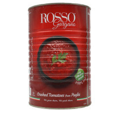 Jemne drvené paradajky (polpa) +/- 4kg plech "ROSSO GARGANO"