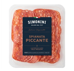 Saláma Spianata pálivá KRÁJANÁ 250gr.,,SIMONINI"