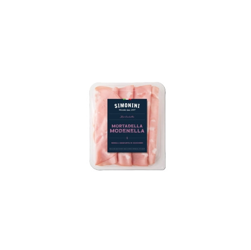 Mortadella saláma KRÁJANÁ 250 gr. ,,MODENELLA"