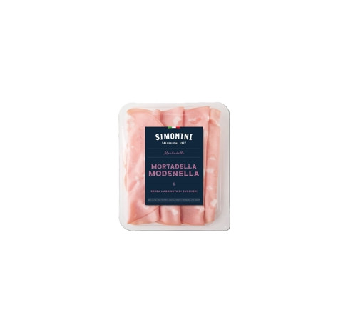 Mortadella saláma KRÁJANÁ 250 gr. ,,MODENELLA"