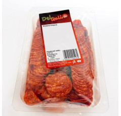 Klobása na pizzu krajana +/- 500gr. DELITALIA