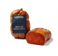 Klobása NDUJA pálivá  +/- 400gr "SIMONINI"