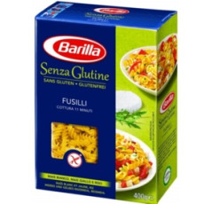 Fusilli 400 gr. BEZ GLUTENU BARILLA (cena/ks)