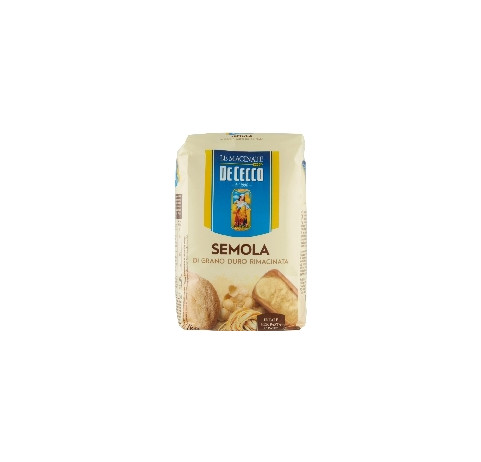 Múka semola z tvrdej pšenice na výrobu cestovín 1 kg DE CECCO