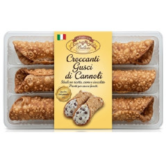 Cannoli veľké 160 gr. (6 ks) "SICILIANI" (kt 8 sáčkov)