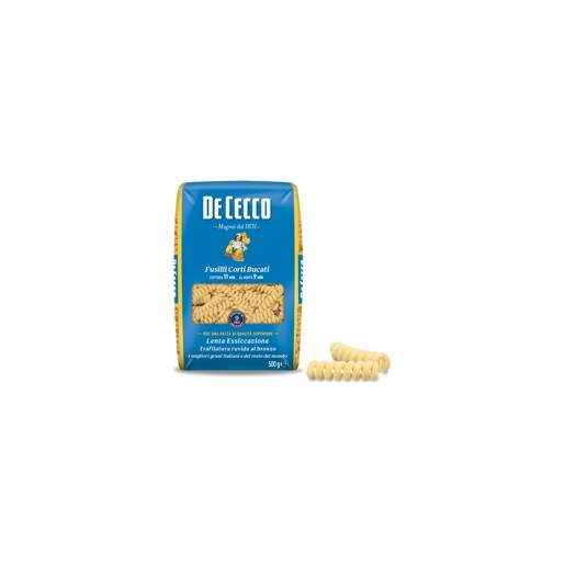 Fusilli bucati krátke N°198 DE CECCO 500 gr