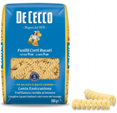 Fusilli bucati krátke N°198 DE CECCO 500 gr