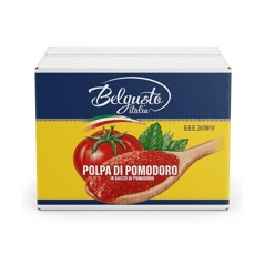 Drvené paradajky polpa 10kg  (BOX) BELGUSTO