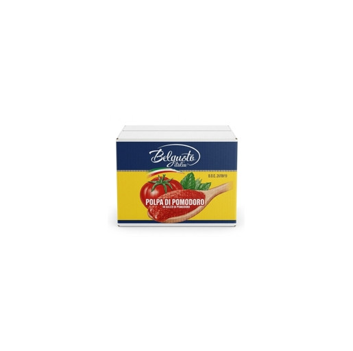 Drvené paradajky polpa 10kg  (BOX) BELGUSTO