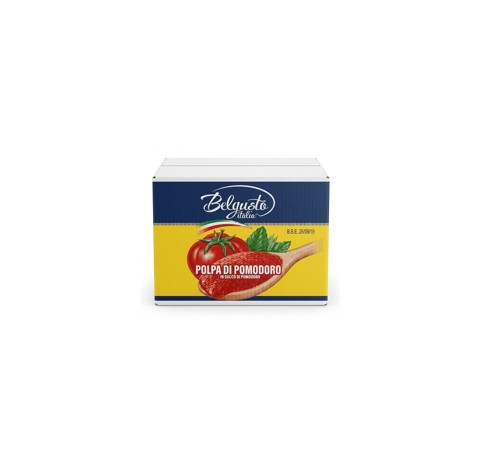 Drvené paradajky polpa 10kg  (BOX) BELGUSTO
