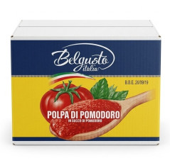Drvené paradajky polpa 10kg  (BOX) BELGUSTO