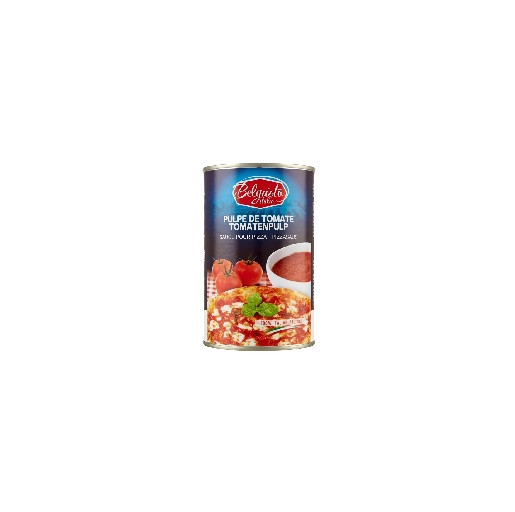 Drvené paradajky polpa  4,3kg plechovka BELGUSTO