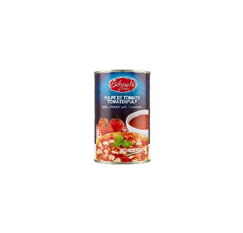 Drvené paradajky polpa  4,3kg plechovka BELGUSTO