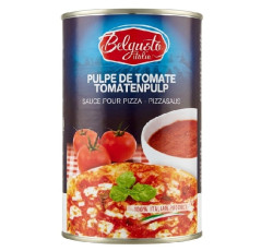 Drvené paradajky polpa  4,3kg plechovka BELGUSTO