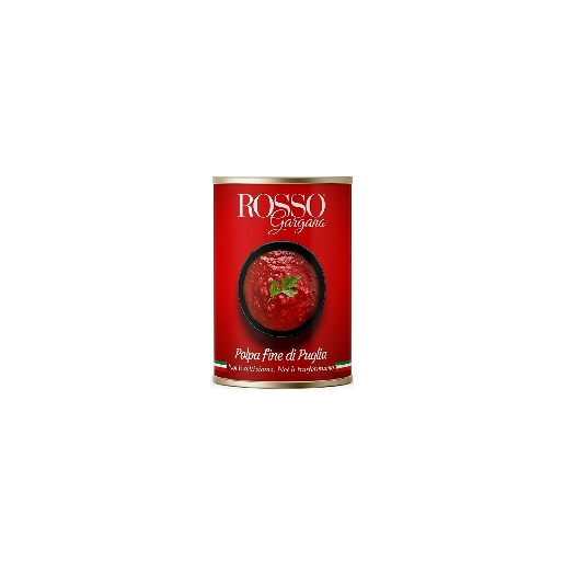 Drvené paradajky polpa 400gr. "ROSSO GARGANO"