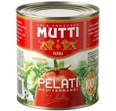 Lúpané paradajky  plech. 3/1 MUTTI