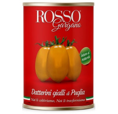 Lúpané paradajky žlté 400gr. "ROSSO GARGANO"