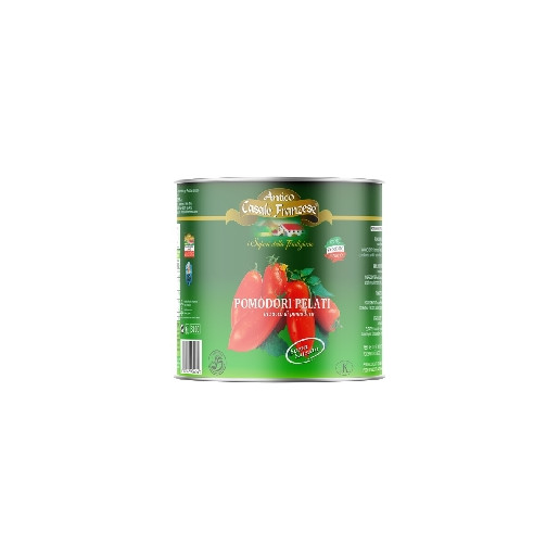 Lúpané paradajky 2,5kg plech. FRANZESE