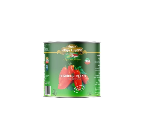 Lúpané paradajky 2,5kg plech. FRANZESE