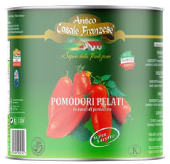 Lúpané paradajky 2,5kg plech. FRANZESE