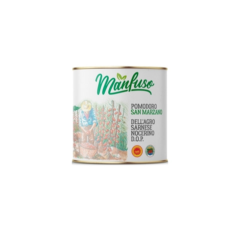 Lúpané paradajky  plech. 3/1 SAN MARZANO